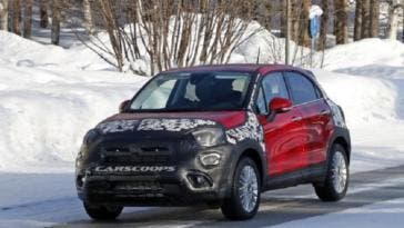 Fiat 500X foto spia