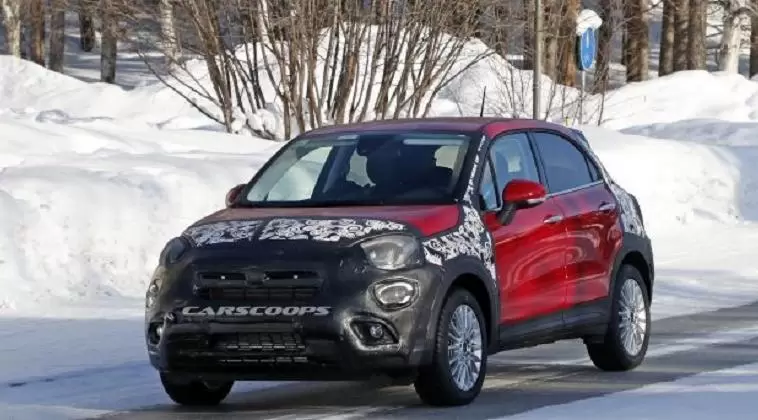 Fiat 500X foto spia