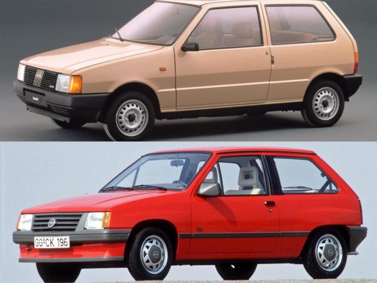 Fiat Uno vs Opel Corsa A