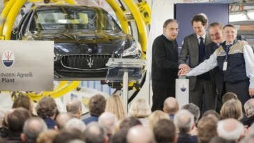 Stabilimento di Grugliasco Maserati FCA