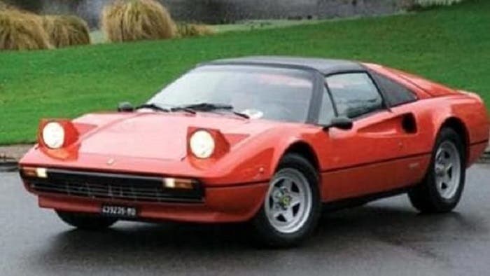 Ferrari 308 GTS Gilles Villeneuve asta