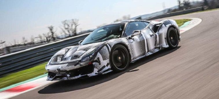 Ferrari 488 Pista test Nurburgring