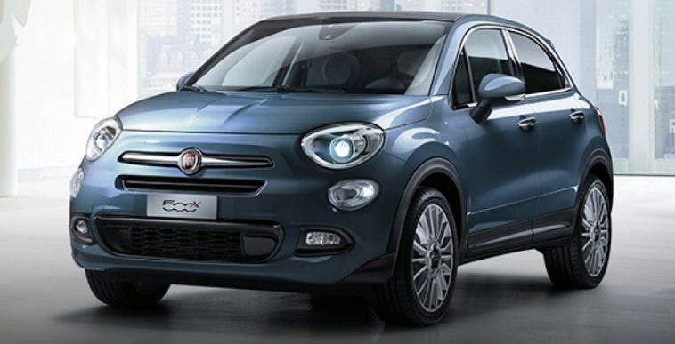 Fiat 500X restyling foto spia