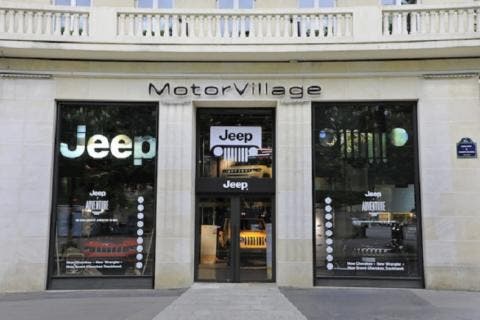 Jeep Adventure MotorVillage Champs-Elysées