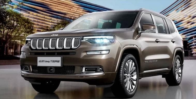 Jeep Grand Commander vendite Cina