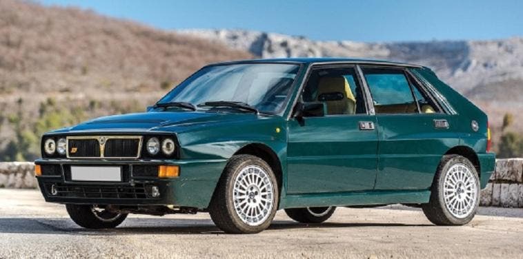 Lancia Delta HF Integrale Verde York asta