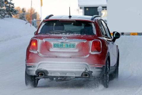 Fiat 500X Spy Photo Abarth