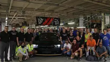 Dodge Challenger SRT Demon fuori produzione