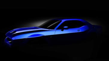Dodge Challenger SRT Hellcat 2019 teaser