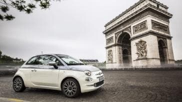 Fiat 500 Collazione tour europeo