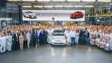 Fiat 500 esemplare numero 2 milioni