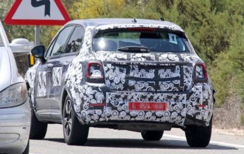 Fiat 500X 2019 foto spia