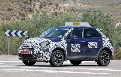 Fiat 500X 2019 foto spia