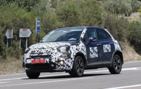 Fiat 500X 2019 foto spia