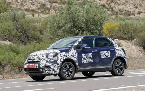 Fiat 500X 2019 foto spia