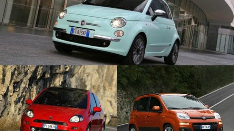 Fiat Panda, Punto e 500 futuro