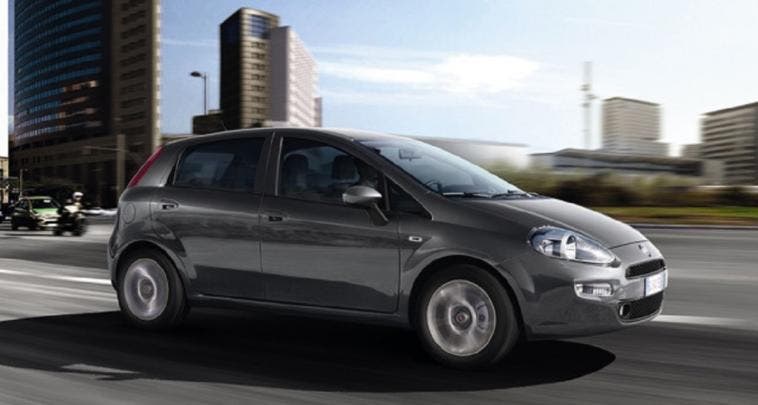 Fiat Punto vendite aprile 2018