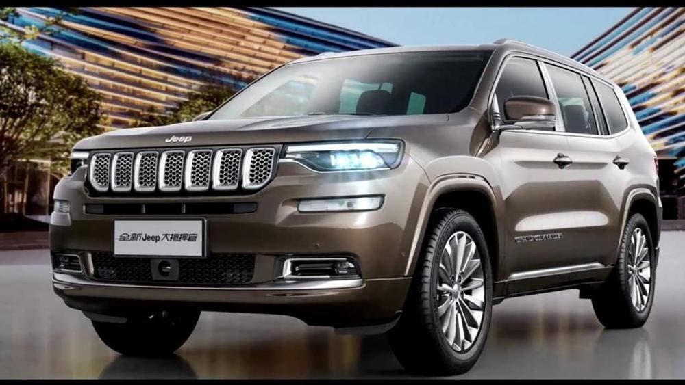 Jeep 2018 Cina obiettivi