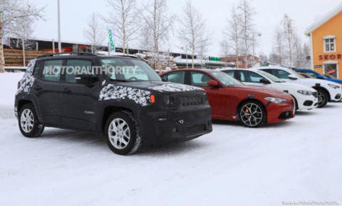 Jeep Renegade 2019 foto spia