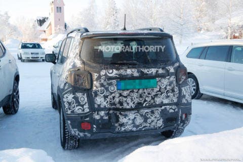 Jeep Renegade 2019 foto spia