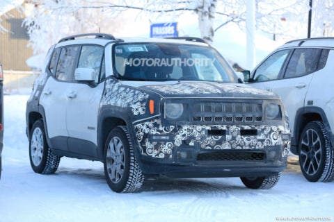 Jeep Renegade 2019 foto spia