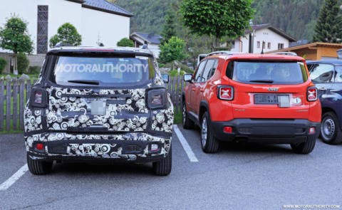 Jeep Renegade 2019 foto spia