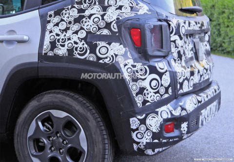 Jeep Renegade 2019 foto spia