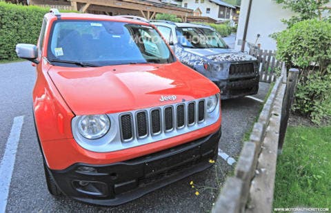 Jeep Renegade 2019 foto spia