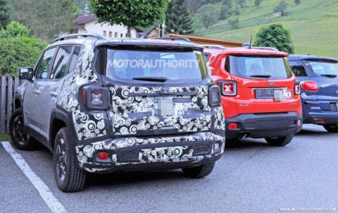 Jeep Renegade 2019 foto spia