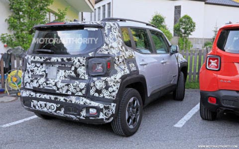 Jeep Renegade 2019 foto spia