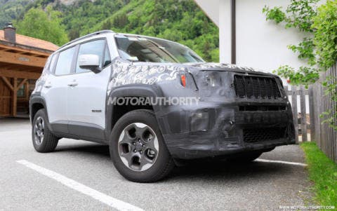 Jeep Renegade 2019 foto spia