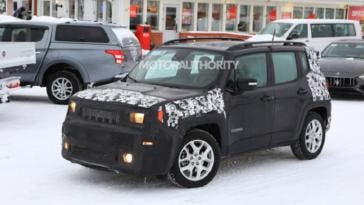 Jeep Renegade 2019 foto spia