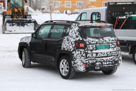 Jeep Renegade 2019 foto spia