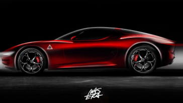 Alfa Romeo 8C Masera secondo render