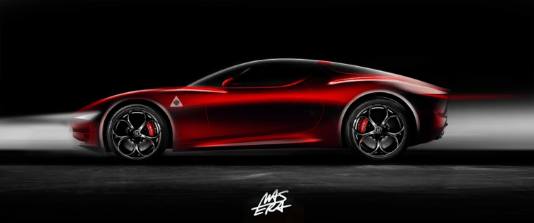 Alfa Romeo 8C Masera secondo render