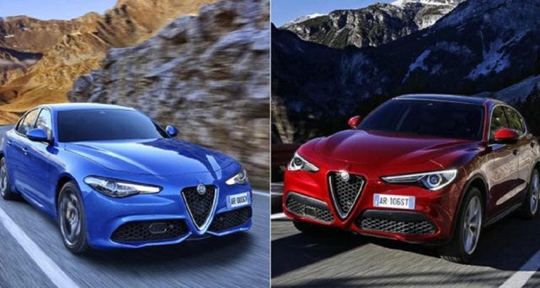 Alfa Romeo Giulia e Stelvio a passo lungo Cina