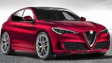 Alfa Romeo Giulietta crossover render