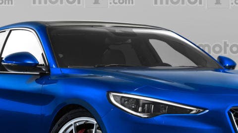 Alfa Romeo Giulietta restyling render