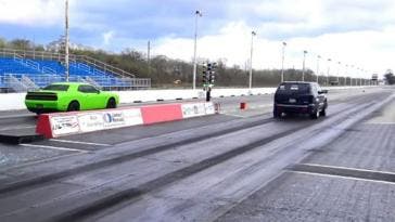 Dodge Challenger Hellcat vs Jeep Grand Cherokee SRT8