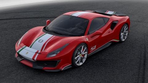 Ferrari 488 Pista Piloti Ferrari