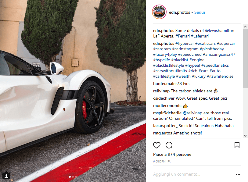 Ferrari LaFerrari Aperta Hemilton