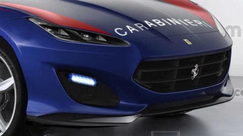 Ferrari SUV Carabinieri render