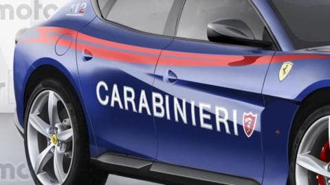 Ferrari SUV Carabinieri render