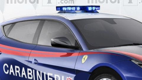 Ferrari SUV Carabinieri render