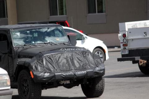 Jeep Scrambler foto spia Colorado