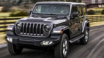 Jeep Wrangler 2018 Italia metà luglio