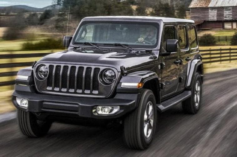 Jeep Wrangler 2018 Italia metà luglio