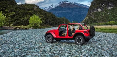 Jeep Wrangler 2018 Italia metà luglio