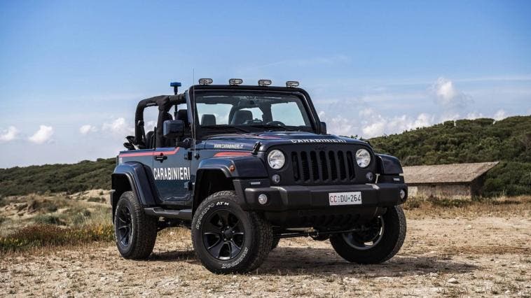 Jeep Wrangler Carabinieri