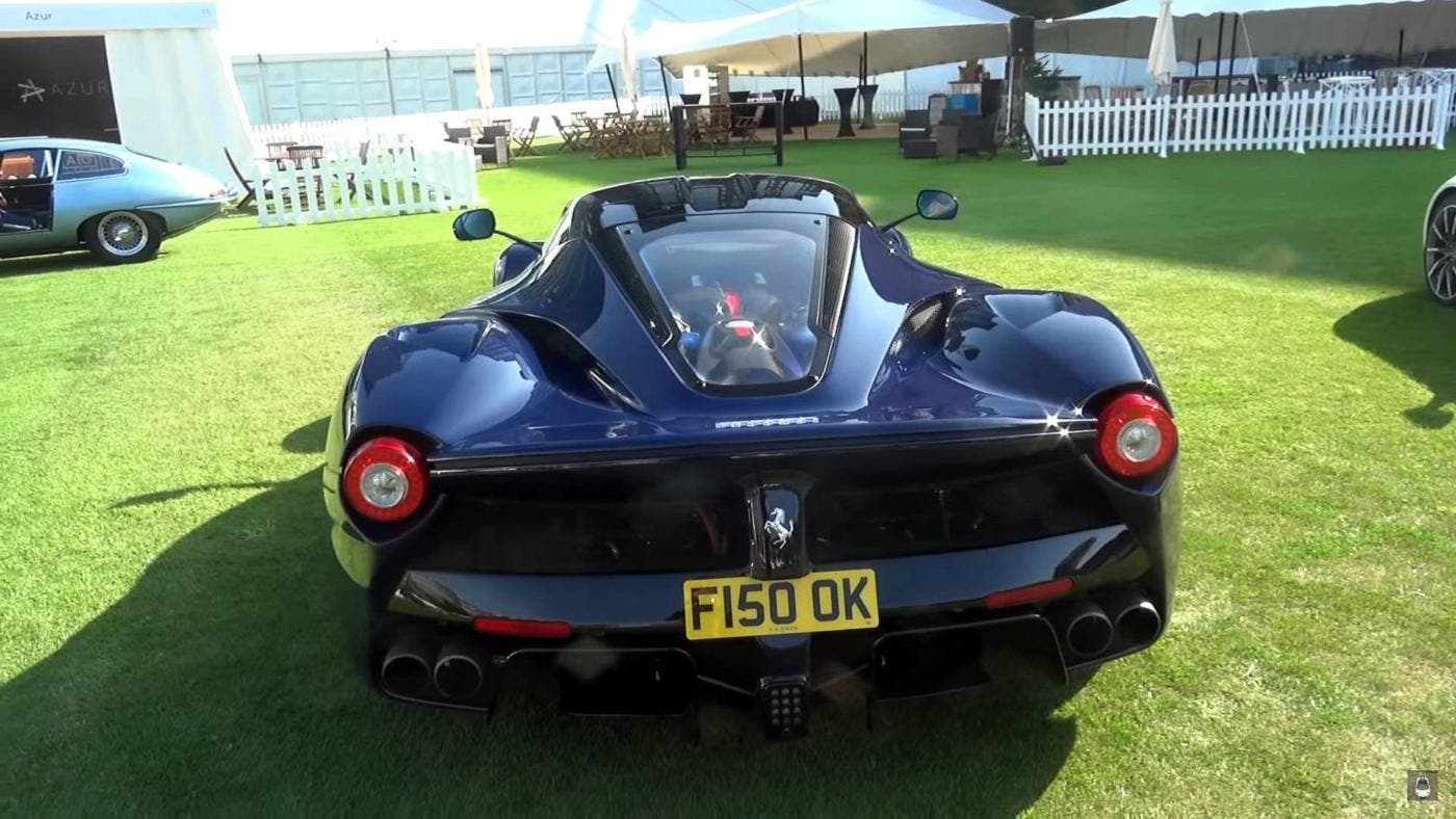 LaFerrari: ecco l'esclusivo esemplare Blu Pozzi di Nick Mason - ClubAlfa.it